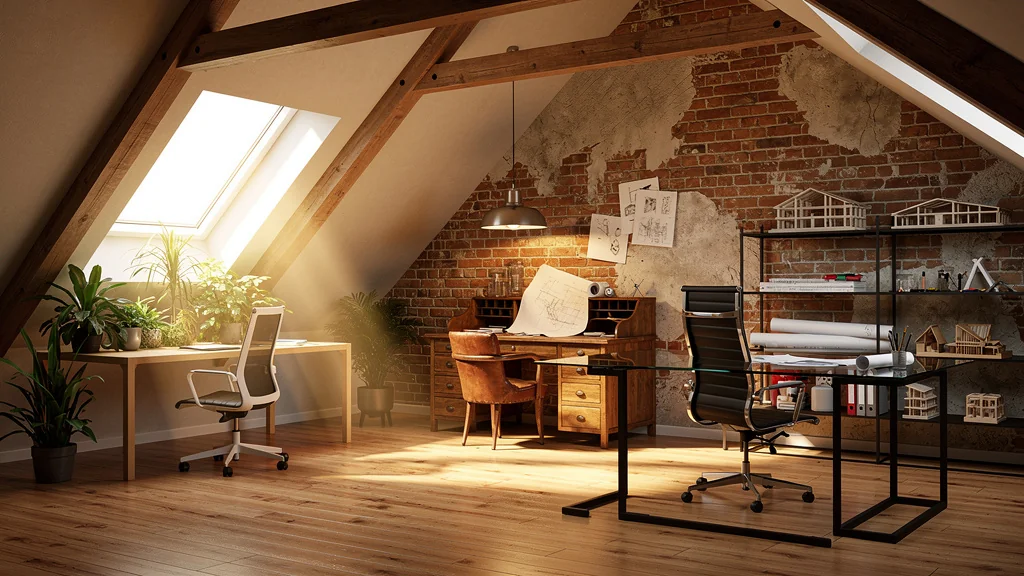 J’ai testé trois implantations de bureau sous les combles